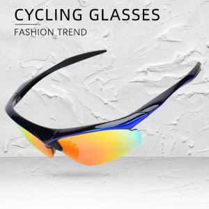 5 lens full packing sports cycling glasses bike sunglasses