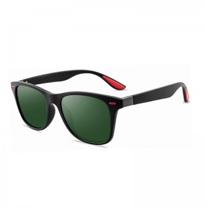 US001 Lunettes de soleil polarisées cat.3 uv400 pour hommes, logo personnalisé imprimé, vente en gros