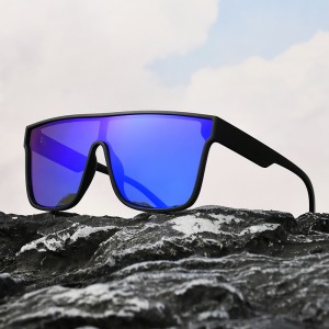 US071 Lunettes de soleil polarisées carrées surdimensionnées de styliste pour femmes et hommes