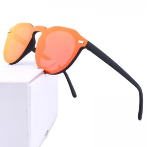 US037 Vente en gros de lunettes de soleil polarisées sans monture miroir en gros