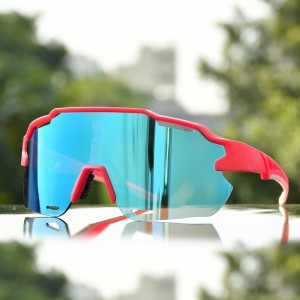 UY067 nouvelles lunettes de soleil de cyclisme sans monture Hd PC personnalisées gafas deportivas Sports Tr90