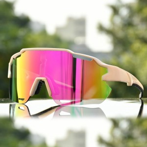 UY067 nouvelles lunettes de soleil de cyclisme sans monture Hd PC personnalisées gafas deportivas Sports Tr90