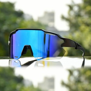 UY067 nouvelles lunettes de soleil de cyclisme sans monture Hd PC personnalisées gafas deportivas Sports Tr90