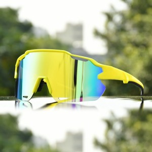 UY067 nouvelles lunettes de soleil de cyclisme sans monture Hd PC personnalisées gafas deportivas Sports Tr90